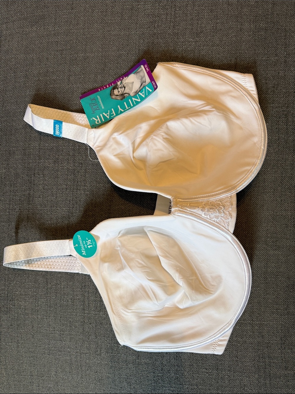 Vanity Fair Back Smoothing Minimizer Bra 38DDD